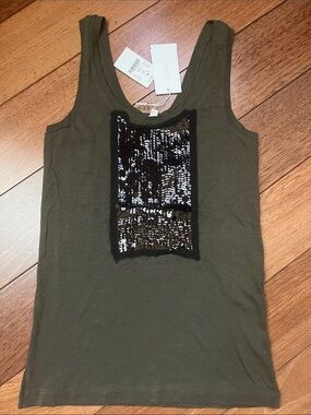 NWT J. Crew Sequin Tank